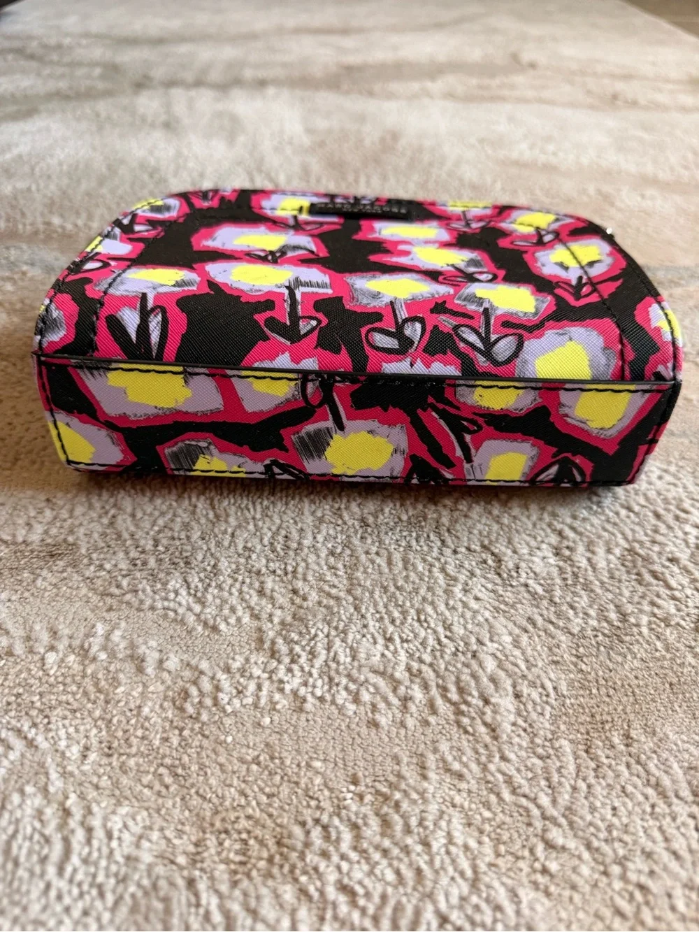 Marc Jacobs Floral Print Dome Bag – Pink, Black & Yellow- Missing Straps
